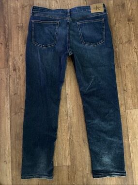 Calvin Klein Men's Navy Straight Jeans